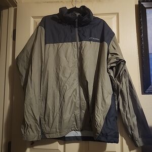 Columbia Men's Green and Black Jacket